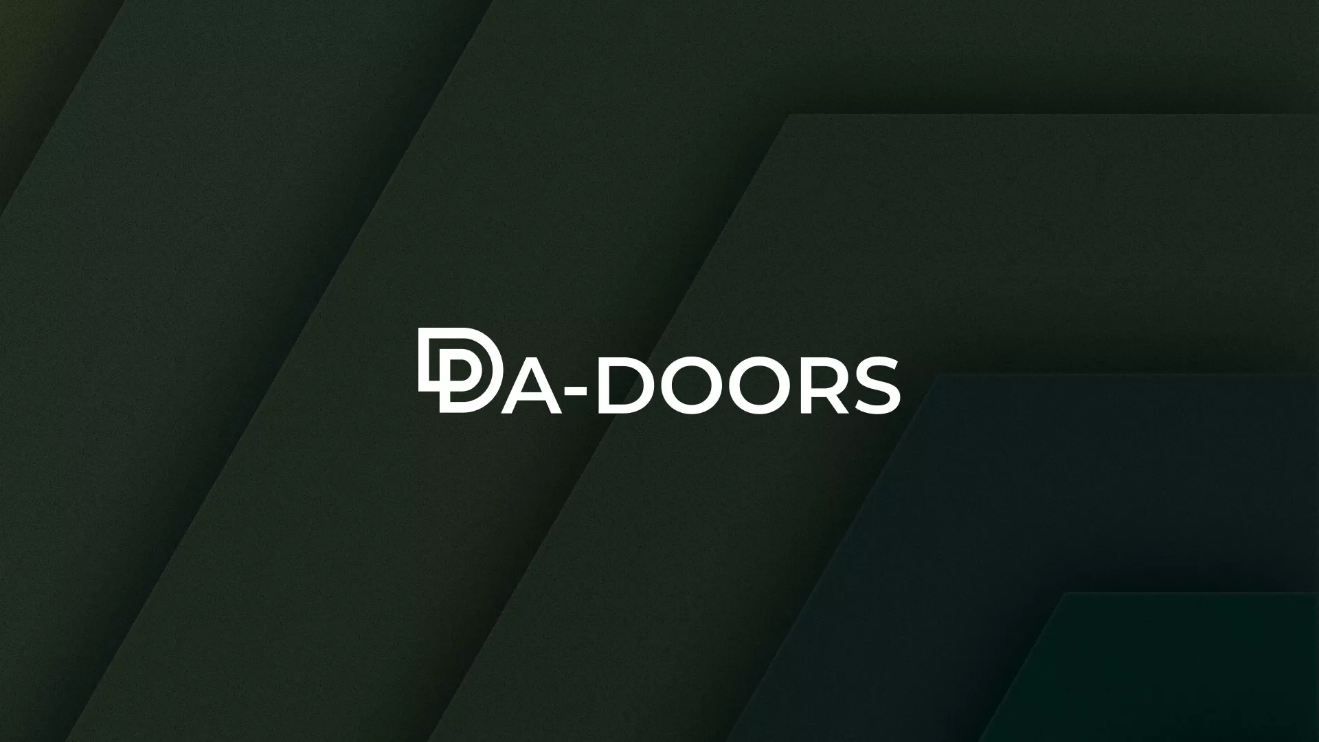 Создание логотипа компании «DA-DOORS» в Опочке